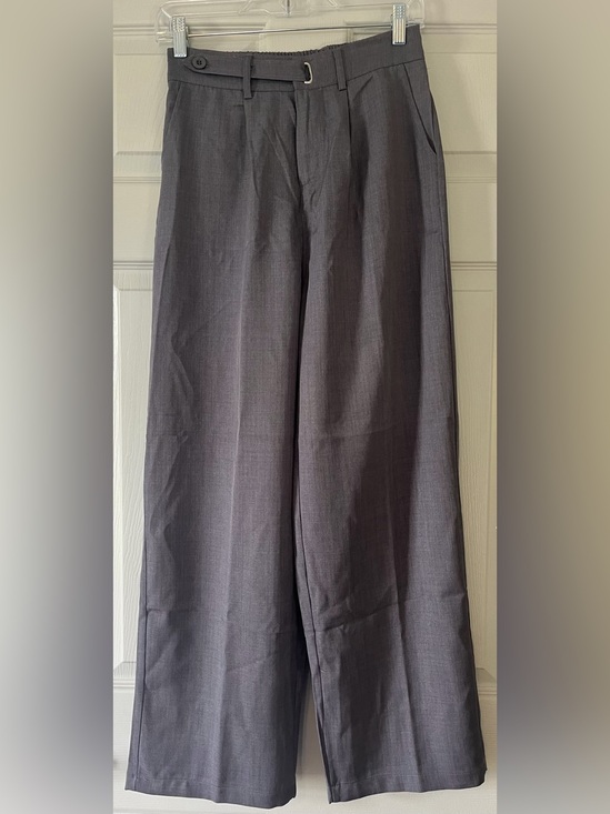 Pants - Wide Leg Gray Dress Pants